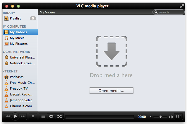 vlc media player mac os x free download